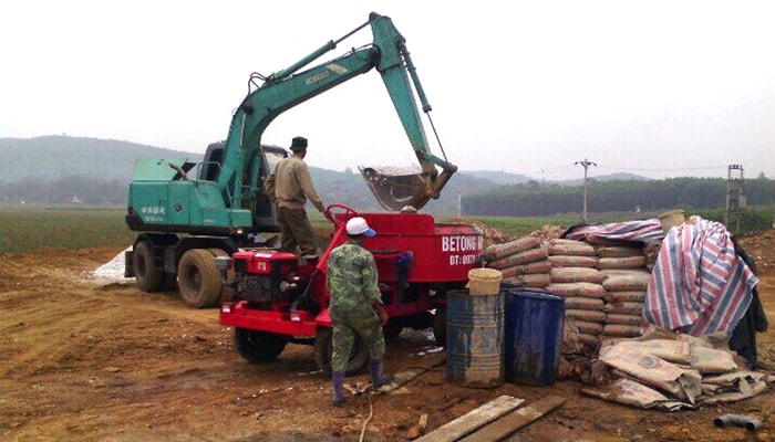 Phân phối máy trộn bê tông giá rẻ tại Tiền Giang