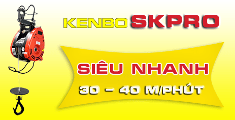 Banner tời siêu nhanh KENBO SK PRO