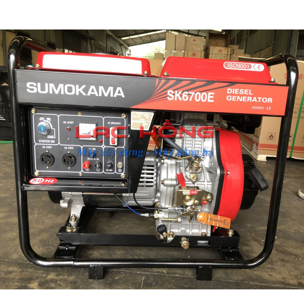 Máy phát điện chạy dầu Sumokama SK6700E - 5KW