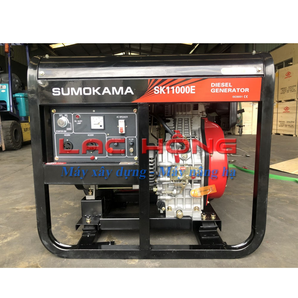 Máy phát điện chạy dầu SumokamaSK11000E - 8KW