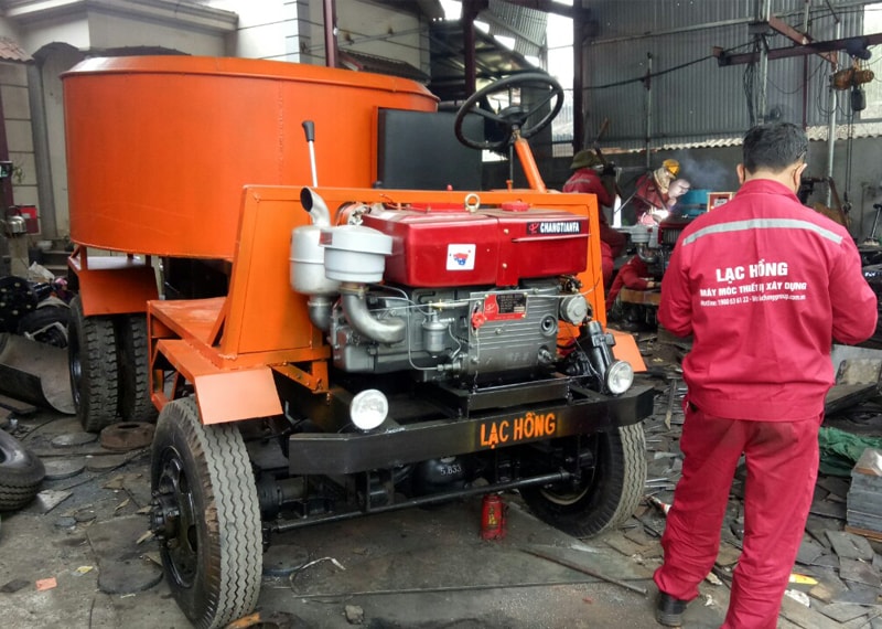 4 Đơn hàng máy trộn bê tông đã giao về Tuyên Quang