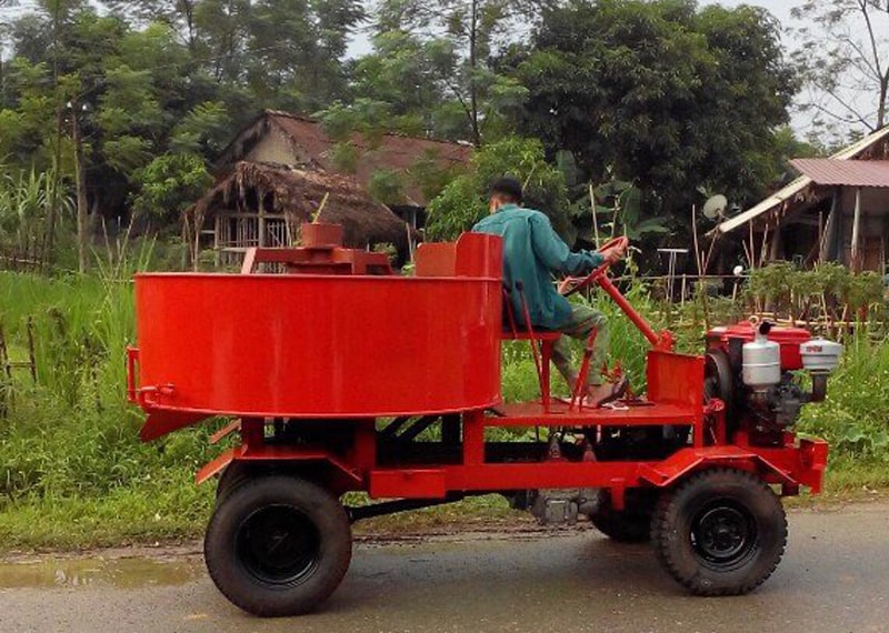 4 đơn hàng máy trộn bê tông mới xuất xưởng về Lai Châu