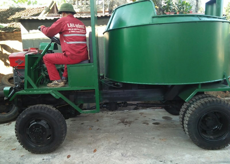 4 đơn hàng máy trộn bê tông mới xuất xưởng về Lai Châu