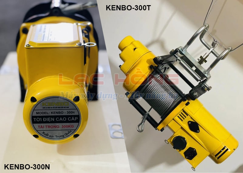 Tời điện KENBO-300N và KENBO-300T