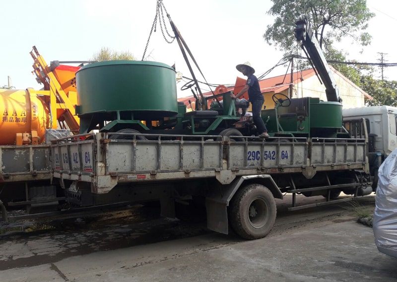 Đơn hàng máy trộn bê tông tại Bình Phước tháng 1/2020