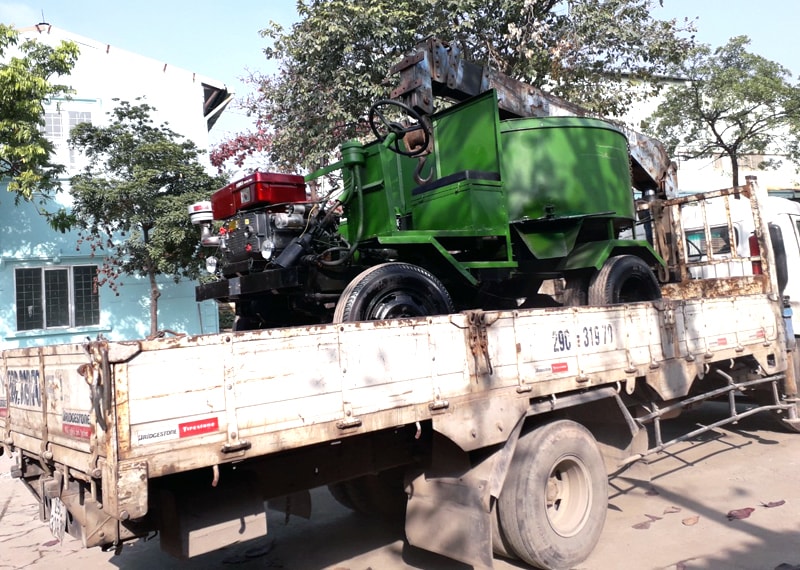 Phân phối máy trộn bê tông giá rẻ tại Tiền Giang